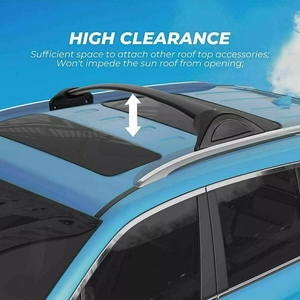 Barras Transversales para Techo de Auto JOESHIER, Aleación de Aluminio, 100 kg+, Portaequipajes, Rieles para Carga, Fácil Instalación para Acura MDX 2014-2021 - Product Image 2