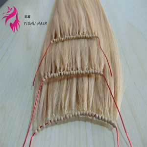 8D lông tip Trinh Nữ tóc con người mở rộng vòng Nano vòng lặp tự nhiên sóng đầy đủ lớp biểu bì máy đôi sợi ngang - Product Image 3