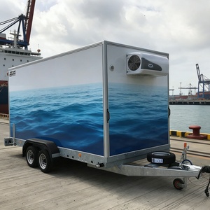 Piccolo Rimorchio Refrigerato per Corriere Espresso Consegna Rapida di Pacchi Freddi Porta a Porta - Product Image 1