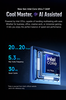 2026 New MPG Trident AS ITX Mini Host Intel Ultra7 265F RTX5060/5050 Gaming Desktop PC