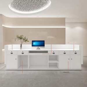 Thiết kế thời trang văn phòng quầy tiếp tân văn phòng bàn bàn trước quầy tiếp tân quầy lễ tân Thẩm mỹ viện - Product Image 4