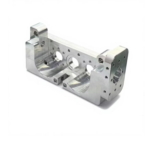 Custom High Precision CNC Turning Milling Aluminum Round Parts, OEM Bright Machined <b>Knob</b> Industrial Precision Hardware Component - Product Image 1