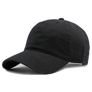 Hiqh หมวกเบสบอลผ้าฝ้าย100% สำหรับคุณพ่อหมวกไม่มีโครงสร้าง - Product Image 1