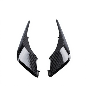 Cubierta de Lámpara de Escape Modificada de Fibra de Carbono Seca 3K para Motocicleta 790 890 Duke 2018-2023, Ligera y de Alta Resistencia - Product Image 1