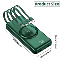 HYTO Vente en gros Batterie externe de charge sans fil Téléphone mobile intelligent 20000mah Batterie externe sans fil super mince et portable