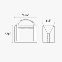 Sac Isotherme Bunnyfly Personnalisé pour Déjeuner, Sac Glacière Thermique Designer, Sac de Pique-nique Enfant, Sac de Sport Léger et Portable avec Fermeture Éclair