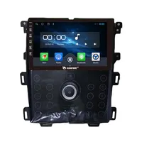 Voor Ford Edge 2013-2015 Hoge 9 Inch Autoradio Apparaat Dubbele 2 Din Octa-Core Quad Auto Stereo gps Navigatie Android Auto Radio