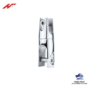 Connecteur pivotant d'ancre en acier inoxydable AISI316 à double câble anti-desserrage en deux parties pour yachts marins - Product Image 1