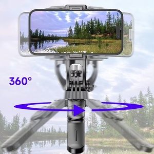 54inch Auto Open Quick Fold F05 Mobile Phone Selfie Stick Monopod <b>Tripod</b> Stand with 1/4 Screw for DJI OSMO INSTA360 Camera - Product Image 4