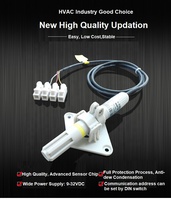 Transmetteur numérique de température et d'humidité MTH100 en plastique haute précision 0-5V/0-10V/RS485, étanche à la poussière et à l'eau IP65, OEM/ODM