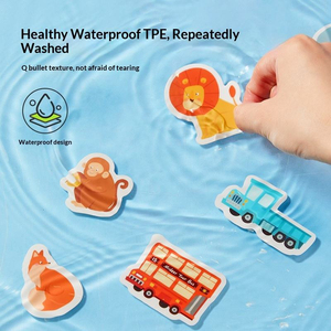 Livre d'autocollants DIY pour enfants : Développement de la concentration, amovible et réutilisable, livre silencieux pour l'entraînement à la concentration - Product Image 4