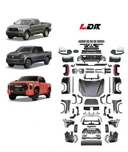 Bodykit Terbaru 2025 untuk To-Yo-<span class=keywords><strong>Ta</strong></span> Tundra 2007-2021, Upgrade ke Tundra 2025, Pengganti Bumper, Grille, Fender Flares, Facelift - Product Image 1
