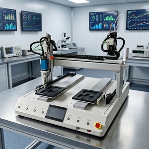 Ruiyixiang Ryx-lsj-2026 Bibo Machine de serrage de vis robotisée automatique de bureau à 4 axes avec moteur de contrôle PLC - Product Image 1