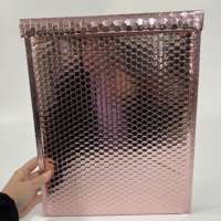 Sacs d'emballage en polybulle imperméables personnalisés de 4 mil avec logo imprimé pour la crème pour les yeux et l'expédition de cosmétiques