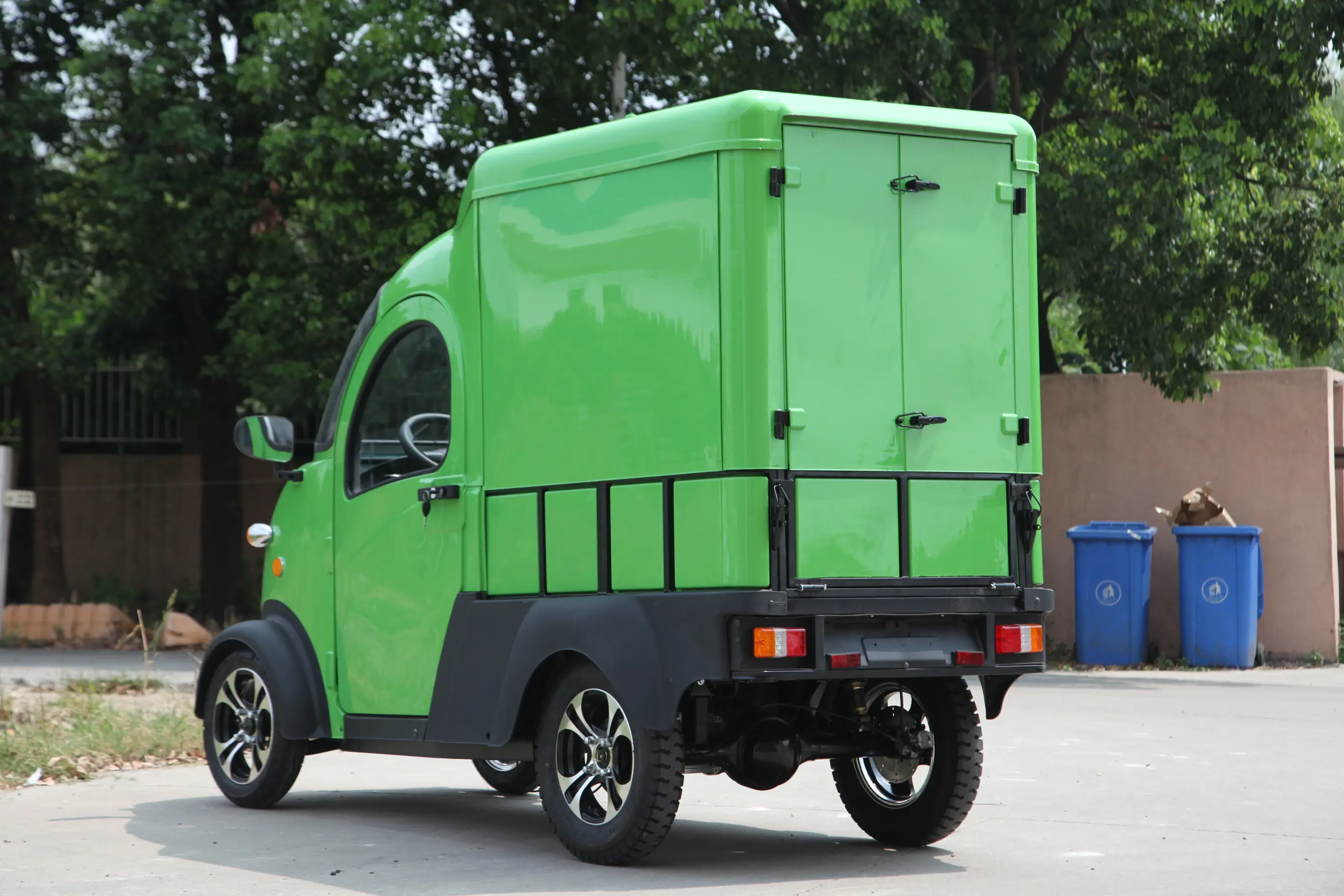2500W Hoge Kwaliteit Elektrische Cargo Vierwieler Cargo Vierwieler Voor Boerderij En Magazijn