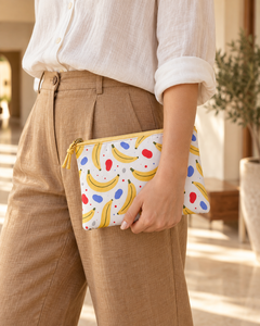 Bolsa con Cierre de Patrón Geométrico Personalizado, Tamaño Mediano, Textil de Moda, Uso Diario, 3 Piezas, Lona 100% RPET, MOQ Bajo - Product Image 3