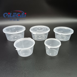 Tùy Biến 1Oz/1.5Oz/2Oz/3Oz/4Oz Dùng Một Lần Nhựa Bản Lề Nước Sốt Ly Thực Phẩm <span class=keywords><strong>Container</strong></span> Lò Vi Sóng Tủ Đông An Toàn <span class=keywords><strong>ISO</strong></span> Chứng Nhận - Product Image 2