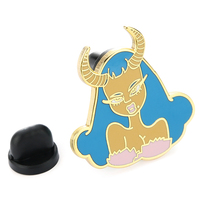 Broche en émail artisanale mignonne, thème Halloween, motif couple de danseurs, badge métallique pour collection personnelle, vêtements et événements