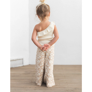 Gran oferta, chaleco informal con volantes para niñas recién nacidas, suéter sin mangas de punto de algodón orgánico 100% para niñas. - Product Image 3