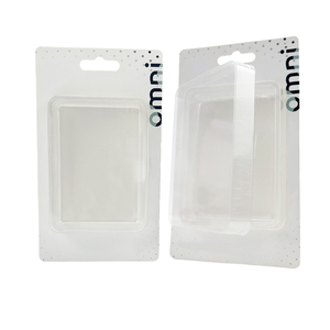 Customized Clamshell Slide Card <strong>Plastic</strong> <strong>Blister</strong> Packaging Pvc Packaging Adhesive <strong>Blister</strong> - Product Image 1