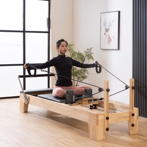 Lumine Gỗ Sồi Vô Cực Thanh Nhà Thép Pilates Máy Phòng Tập Thể Dục Tập Thể Dục Thiết Bị Tập Thể Dục Cho Pilates Phòng Thu - Product Image 1
