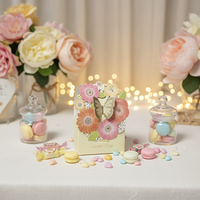 Boîte à cadeaux en gros sur le thème de la Saint-Valentin, boîte à poignée en papier portable pour pâtisseries, biscuits et bonbons