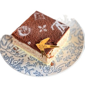 Décoration de cupcake en acrylique avec des fleurs, des hirondelles, des feuilles et des nœuds pour la décoration de table de dessert de fête, décoration de gâteau - Product Image 5