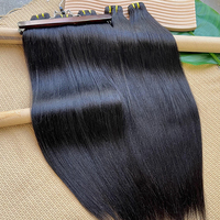 Lot de Cheveux Humains Vietnamiens Bruts Non Traités Grade 10A 12A, Tissage Lisse Yaki Léger, Vente en Gros