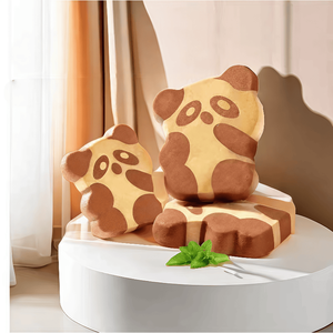 Galletas de Crema de Huevo Dulce en Forma de Panda, Bicolor, en Bolsa, para Lonchera Infantil, Recuerdo de Fiesta, Refrigerios Casuales - Product Image 6