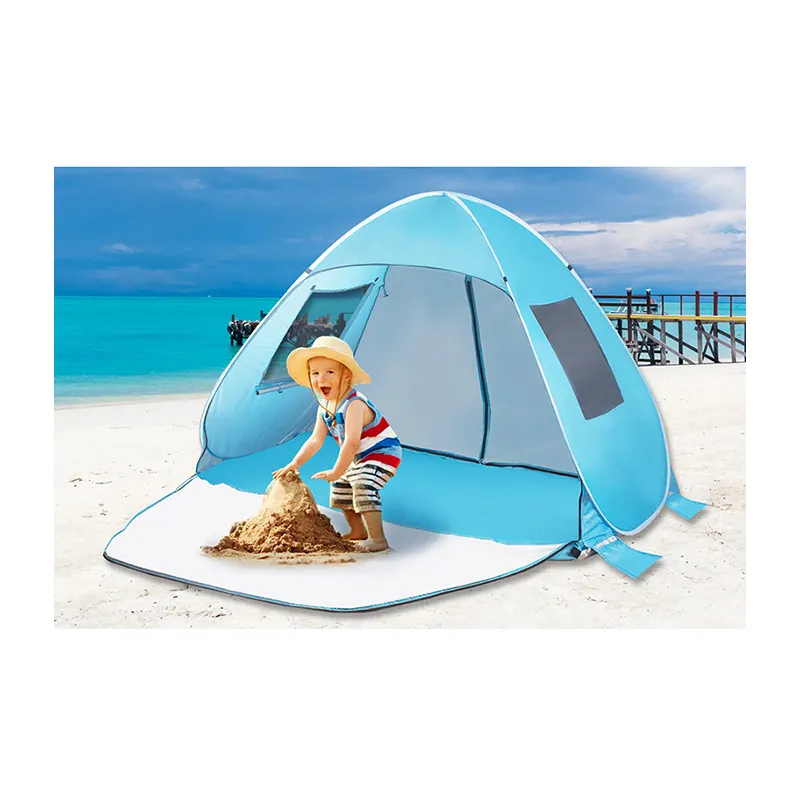 Parapluie résistant à l'eau upp 50 +, tente de plage, abri solaire, instantané, Portable, pour bébé, étanche, 1 pièce