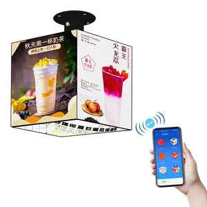 4G Wifi App Control 3D Magic Cube Video Publicidad LED Panel de pantalla de pared Interior Exterior Cubo Señalización LED Pantalla digital - Product Image 1