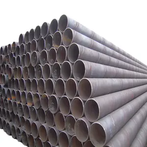 Tubos de aço de tubulação metálica, 16 polegadas ou 80 tubos de aço, 3 tubos de serra, aço carbono, tubo soldado