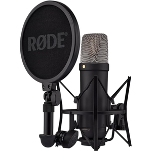 Micrófono de Condensador de Estudio de Diafragma Grande R DE NT1 de 5.ª Generación con Salidas XLR y USB, Soporte Antivibratorio y Filtro Antipop para Música - Product Image 1