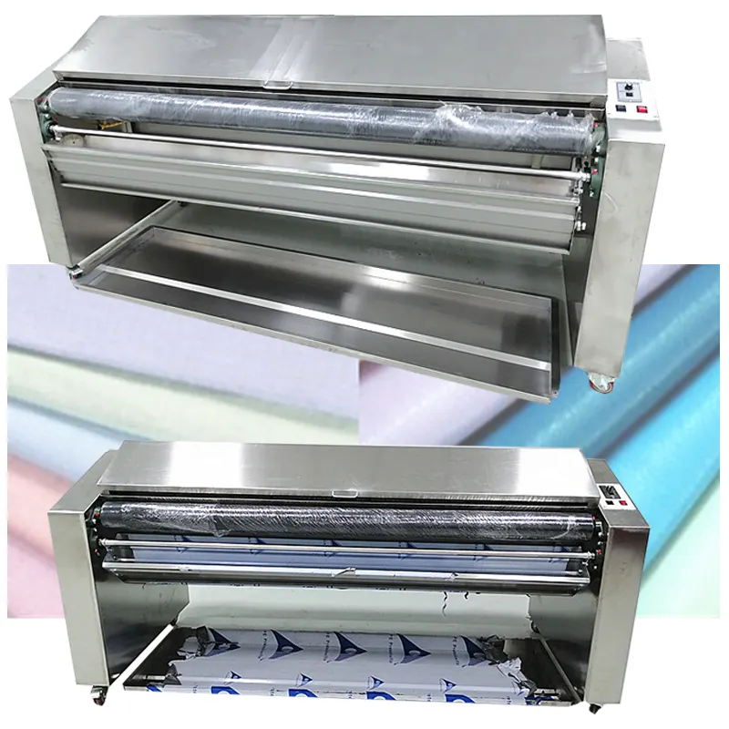 Máquina de encolhimento de tecido a vapor para tecido, máquina formadora de encolhimento de tecido