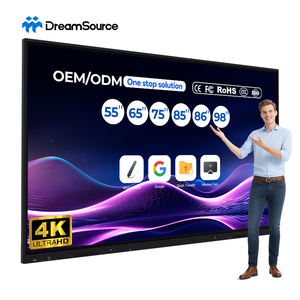 ไวท์บอร์ดอินเทอร์แอคทีฟแบบสองระบบขนาด 75 นิ้ว ความละเอียด 4K สำหรับการศึกษา พร้อมฟังก์ชันอินฟราเรดหลากหลายรูปแบบ - Product Image 2