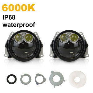 QideWin K205 Automotive <b>Led</b> <b>Headlights</b> D2S 30000 Lm High Power Dual Beam With Laser Lens For General Cars - Product Image 2