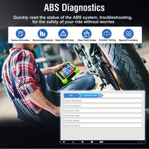 JDiag M400 Motorcycle <b>Diagnostic</b> Scanner ABS Testing ECU Programming and Remapping <b>Diagnostic</b> <b>Tool</b> for All Motorcycle - Product Image 2