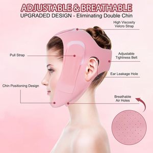 Double Chin Reducer V Line <b>Face</b> Lifting <b>Tape</b> Facial Strap Soft Silicone Ceinture Lifting Visage <b>Face</b> Shaper Double Chin Remover - Product Image 5