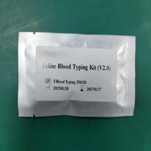 Fabricación <span class=keywords><strong>de</strong></span> reactivo Pet Feline Blood Typing Kit Instrumento veterinario para <span class=keywords><strong>la</strong></span> tipificación precisa <span class=keywords><strong>de</strong></span> <span class=keywords><strong>sangre</strong></span> <span class=keywords><strong>de</strong></span> mascotas - Product Image 2