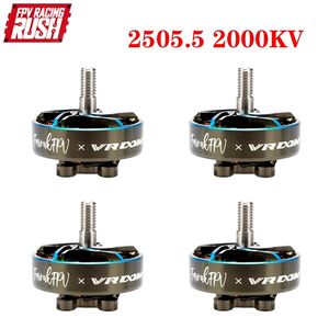 Motor sin Escobillas RUSHFPV Farouk <span class=keywords><strong>VROOM</strong></span> 2505.5 2000 1850 1500KV 6S SBANG Compatible con Hélices de 5-6 Pulgadas Ultra Rápido RC FPV FXB - Product Image 6