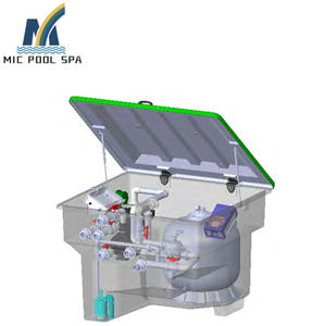 Contrôleur de <span class=keywords><strong>piscine</strong></span> extérieure, contrôle personnalisé, système avec filtre à sable intégré, livraison gratuite - Product Image 2