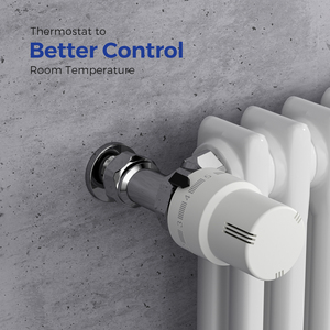 <span class=keywords><strong>Tête</strong></span> de vanne de radiateur <span class=keywords><strong>thermostatique</strong></span> blanche économique IVANCI pour le contrôle de la température du chauffage domestique intelligent - Product Image 3
