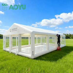 Structure de tente de bar gonflable LED imperméable pour événements commerciaux en plein air, mariage, fête, <span class=keywords><strong>camping</strong></span>, AOYU - Product Image 1