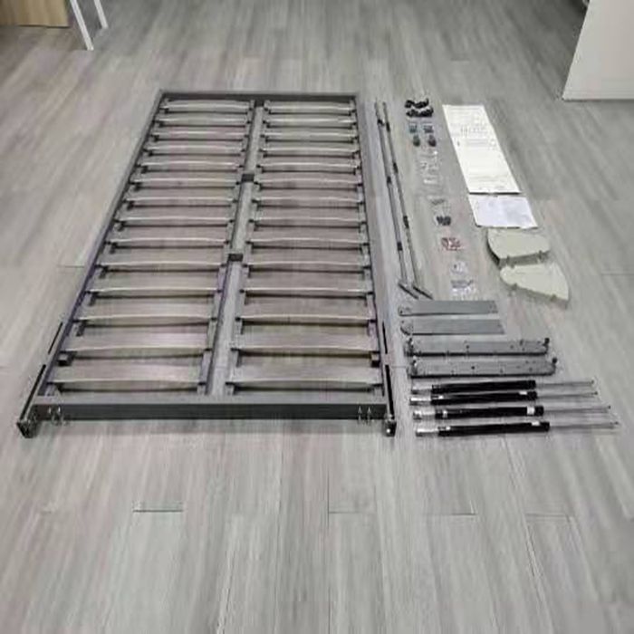 Mécanisme de fer gris foncé