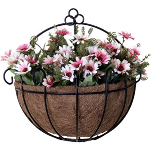 Support de pot de fleurs en fer forgé vintage, <span class=keywords><strong>anti</strong></span>-<span class=keywords><strong>rouille</strong></span>, support de plantes en métal pour jardin extérieur et décoration intérieure - Product Image 4