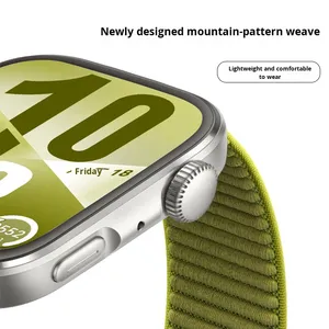 <span class=keywords><strong>Cinturino</strong></span> in Nylon intrecciato per <span class=keywords><strong>Huawei</strong></span> Fit4 Watch Pro Fit3 modello di montagna ufficiale treccia sportiva traspirante bracciale da polso - Product Image 3