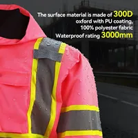 SMASYS rose hiver polaire doublure Construction veste de sécurité pour femmes taille réglable réfléchissant veste réfléchissante