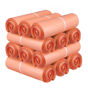 Bolsas de plástico autoadhesivas de varios tamaños, sobres de plástico de Color naranja sólido, envío por <span class=keywords><strong>correo</strong></span> postal, venta al por mayor - Product Image 3