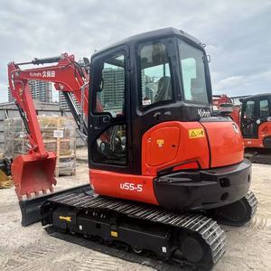Oferta Especial: Miniexcavadora Kubota U55-5 de 5 Toneladas con Motor, Caja de Cambios y Bomba de Alta Calidad para Construcción y Agricultura, Entrega Rápida - Product Image 3
