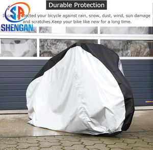 Housse de <span class=keywords><strong>Protection</strong></span> pour vélo, couverture en Nylon 190T, robuste, étanche et anti-poussière, <span class=keywords><strong>Protection</strong></span> contre les UV, pour vélo de montagne et de route - Product Image 4